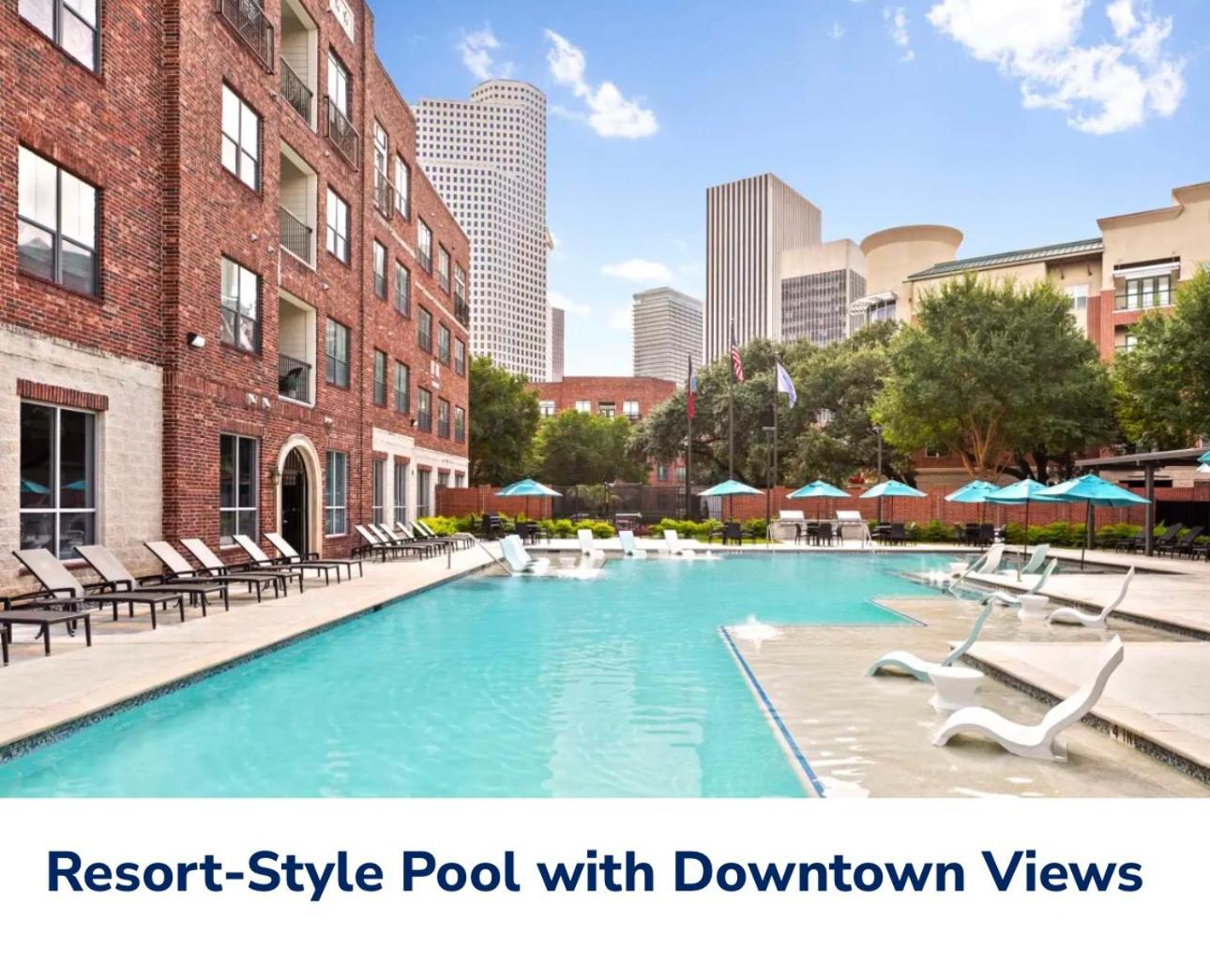 Downtown Dazzle 2 Bedroom Houston Exterior foto